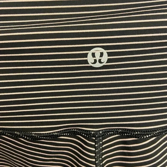 Lululemon Wunder Under High-Rise Tight 28' Luxtreme Gray & Pink Leggings Size 8 - Picture 7 of 7